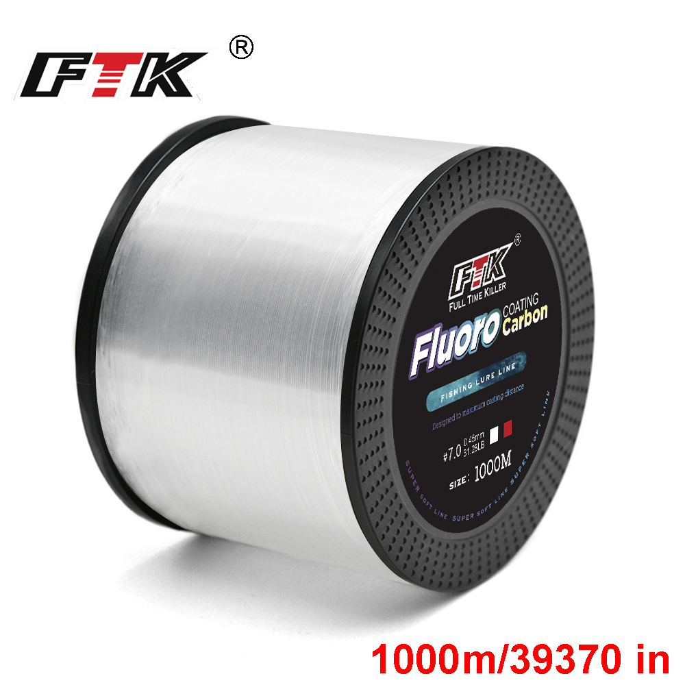 Fluorocarbon Line - Linha de Pesca de Nylon FTK