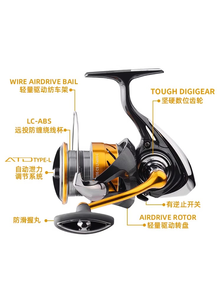 DAIWA-REVROS CS LT Spinning Fi - Abu Garcia Reel Max avaliação e preço